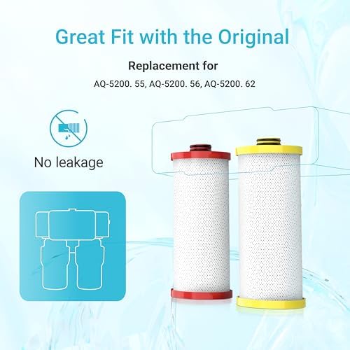 AQUA CREST WF52-R Water Filter Replacement for Aquasana® AQ-5200R, 2 Pack - Image 3