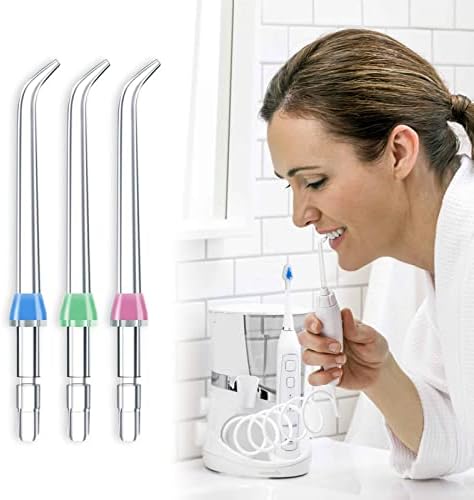 Flosser Replacement Tips for Waterpik Water Flosser, Reach Flosser Refill Heads Replacement Heads for Waterpik, Compatible with Waterpik Oral Irrigator & Dental Flosser(6 Classic Jet Tips) - Image 5