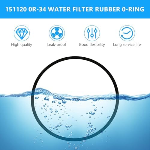 4 Pack 151120 OR-34 Water Filter Rubber O-Ring,Replacement Sealing Gasket - Image 5