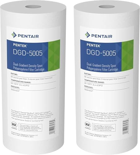 Pentair Pentek DGD-5005 Big Blue Whole House Sediment Filter by PENTAIRPENTEK