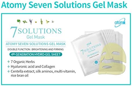 ATOMY 7 Solution Gel Mask - Brightening Skin Treatment Mask by Unknown