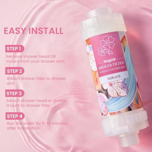 Vitamin-C Handheld Showerhead Filter With Luxurious Scent For Hard Water - Image 4