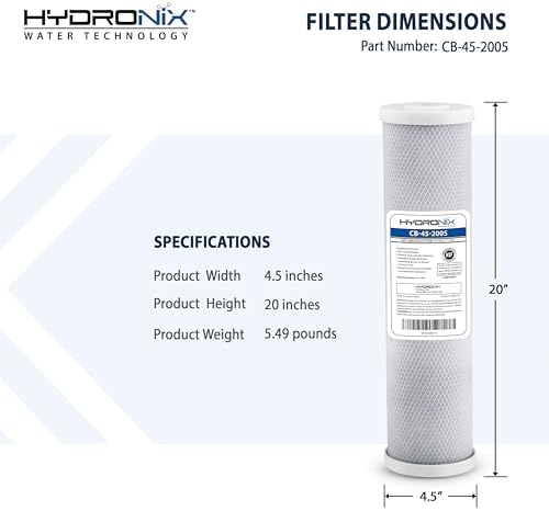 iFilters CNTP-1C Countertop Water Filter with 0.5 Micron Carbon Block - Image 2