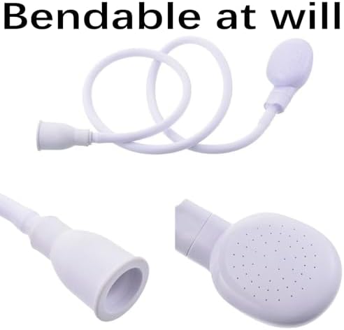 1m/3.28ft Portable Sink Hose Faucet Sprayer Sink Spray Rubber Hose Shampoo Sprayer Handheld Faucet Shower for Pets, Bathing Baby, Washing Hair, Rinsing Vegetables - Image 5
