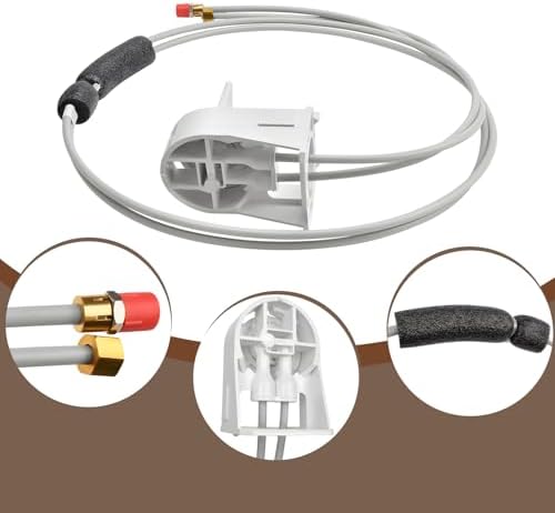 WR17X22066 Water Filter Manifold and Tubing Assembly Fits for GE Refrigerator Replaces WR17X20862, WR17X11920, WR02X45209 - Image 4