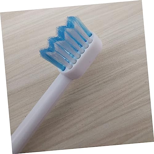8pcs Replacement Brush Heads for Oral Irrigator, ABS White - Image 3