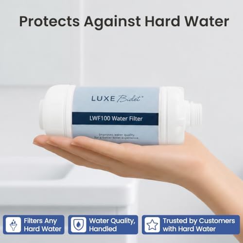 LUXE Bidet 4-in-1 Filtration Water Filter, 1/2" x 1/2" - Image 5