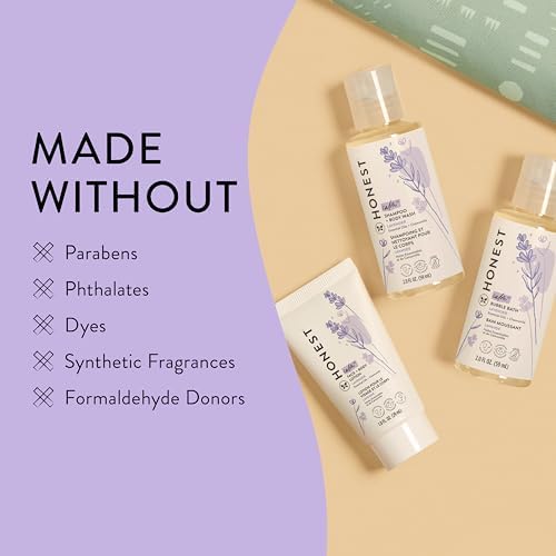 The Honest Company Babe's Mini Must Haves Gift Set, Lavender, 2 fl oz - Image 3