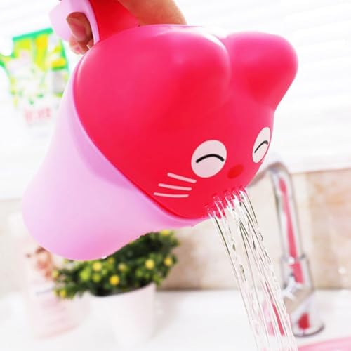 2pcs Baby Shampoo Rinse Cup with Ergonomic Handle, PP TPE - Image 4