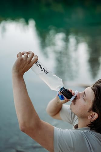 Sawyer Products SP301 Micro Squeeze Water Filtration System, Cnoc Premium 750ml Liter Pouch - Image 6