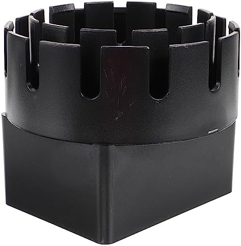 PVC Downspout Adapter for Rainwater Collection, Black by Mikikit