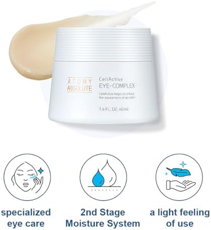 GASHINA STORY Atomy Absolute CellActive Eye Complex 40ml (1.4. FL. OZ.) Eye Cream for Face, Skin Care Routine. - Image 5