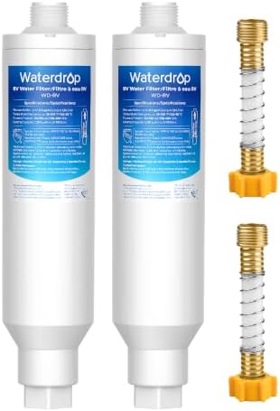 Waterdrop RV Inline Water Filter, Garden Hose and Camper Water Filter by Waterdrop
