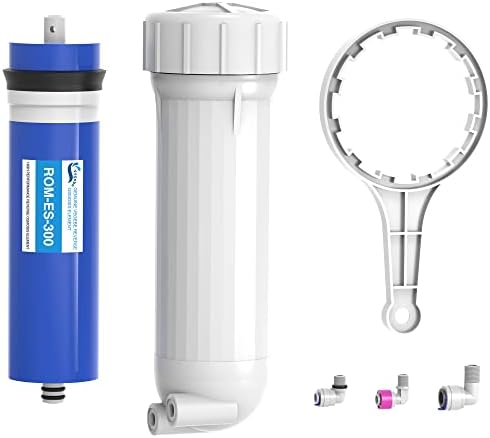 300 GPD RO Membrane Filter Replacement with Reverse Osmosis Housing by Vegebe
