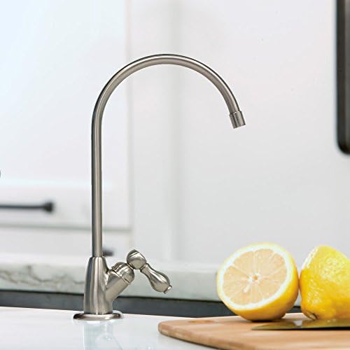 Aquasana Under Sink Water Filter System - Reduces PFAS, Lead, & Chlorine in Drinking Water - Under Counter Claryum Filtration for Kitchen - 3-Stage - Brushed Nickel Faucet - AQ-5300.55 - Image 2