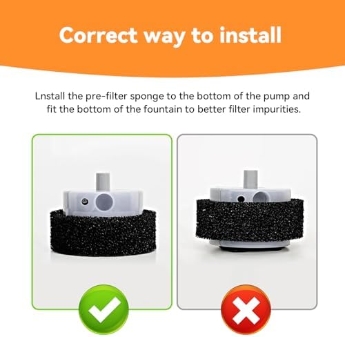 Cat Water Fountain Pump | Ultra-Quiet & Long-Lasting Replacement Pump for Feelneedy FN-W22 - Image 2