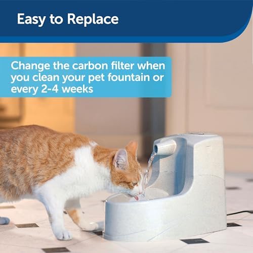 PetSafe Drinkwell Premium Replacement Carbon Filters, Dog and Cat Water Fountain Filters (Pack of 120) - Image 6