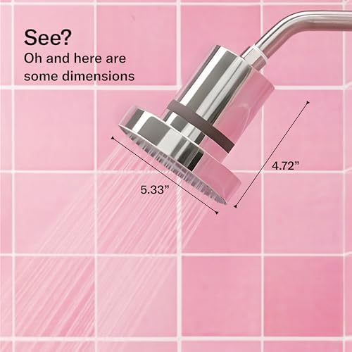 Jolie Filtered Showerhead, High Pressure Shower Filter, Jet Black - Image 5