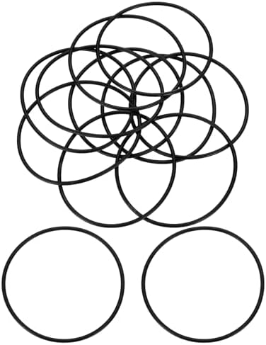 uxcell 10Pcs AS-151 NBR 70A O-Rings 3" ID x 3/32" CS/2.987" ID x 0.103" CS by uxcell