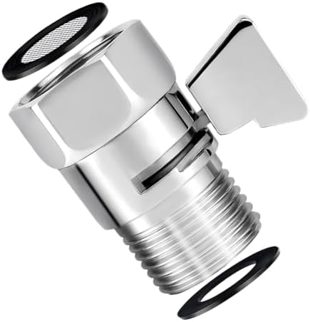 Shower Head Shut Off Control Valve, Pressure Reducer, Flow Restrictor by Unknown