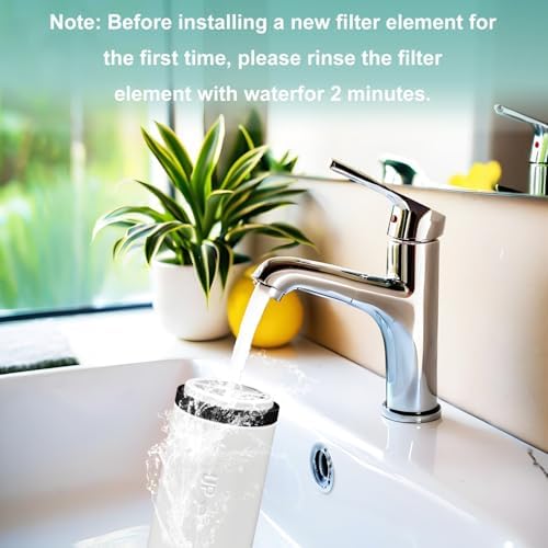 Water Replacement Filter for Shower Head,Compatible with Homlord JDX2001 Shower Head Cartridge,for Hard Water Remove Chlorine and Harmful Substances.（4 Pack） - Image 5