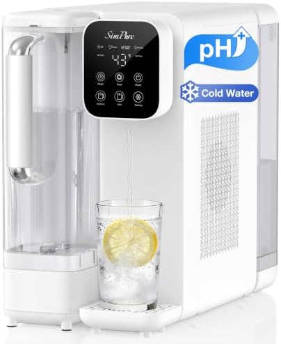 SimPure Y11C-A Cold Reverse Osmosis Water Filter Countertop, UV RO System by SimPure_Water