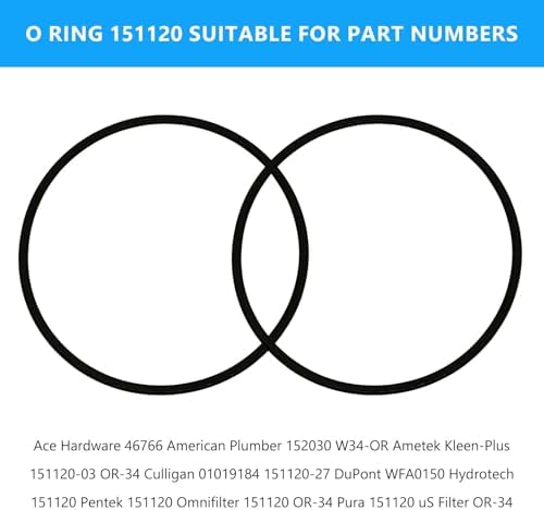 2 Pack 151120 OR-34 Water Filter Rubber O-Ring,Replacement Sealing Gasket - Image 4