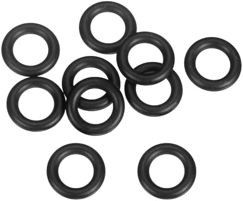 uxcell 10Pcs AS-205 NBR 70A O-Rings 7/16"ID x 1/8"CS/0.421"ID x 0.139"CS by uxcell
