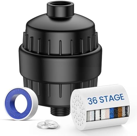 VOXON 36-Stage Shower Filter 99.99% Removal for Chlorine & Heavy Metals by VOXON