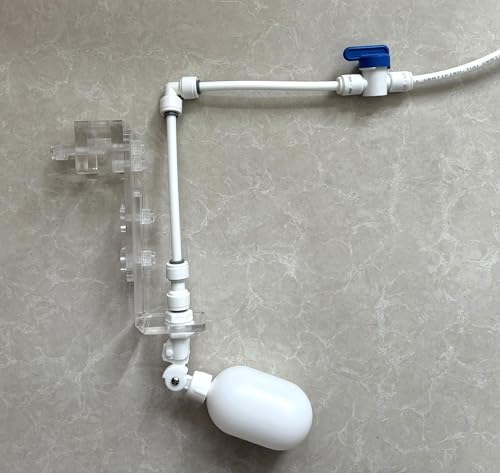 NSF 1/4" inch Water Line Power-Free Auto-Top-Off System with Float Valve, Vacuum Flow Regulator Automatic Water Level Controller for Marine Aquariums. - Image 4