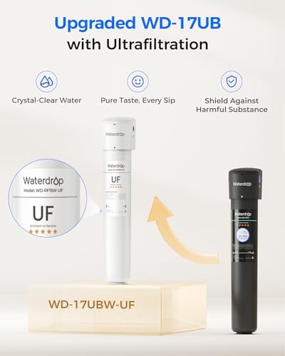 Waterdrop 17UBW-UF 0.01 μm Ultra Filtration Under Sink Water Filter System - Image 3