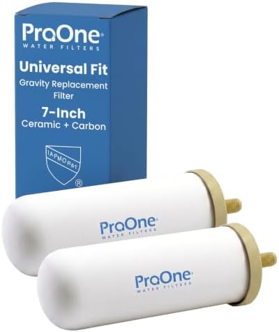 ProOne G-Series 7" Gravity Filter Replacement - Microplastics, Lead & PFAS by ProOneWaterFilters