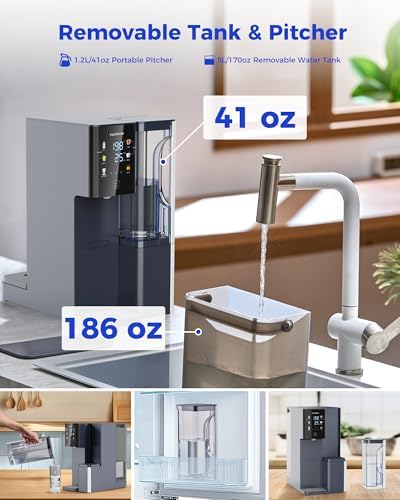 7-Stage Reverse Osmosis Water Filter Countertop, 3S Instant Hot - Image 6