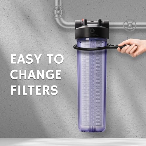 Airthereal 20" x 4.5" Whole House Sediment Activated Carbon Water Filter, 5 Micron 20-inch CTO Water Filter Replacement Cartridge for City and Well Water, 4-Pack - Image 5