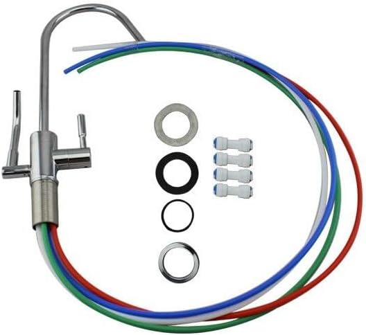XMKT Dual-Outlet Stainless Steel Faucet - For Under-Sink Alkaline Water Ionizer Machines - Image 3