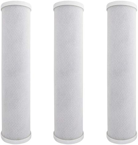 Tier1 5 Micron 4.5" × 20" Carbon Filter Replaces EP-20BB, 155583-43, 3-Pack by Tier1