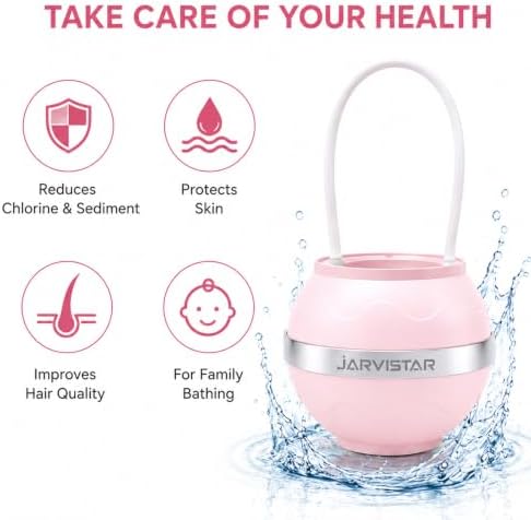 JARVISTAR Bath Filter for Tub Faucet, Reusable Hanging Design, Pink - Image 4