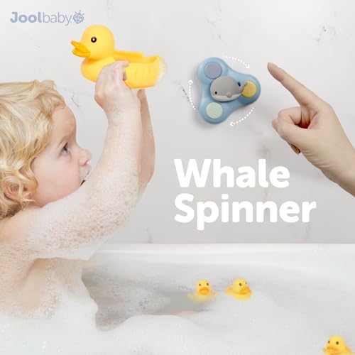 Jool Baby 15-Piece Bathtub Toys Gift Set with Bath Toy Storage Organizer - Image 6