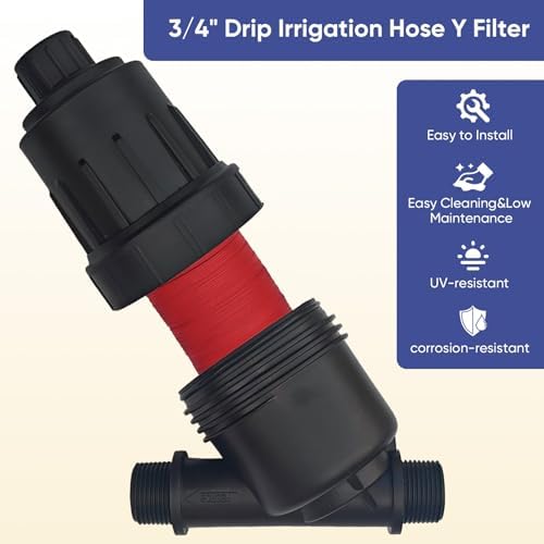 3/4 Inch Drip Irrigation Inline Hose Filter for a Smooth Irrigation System - Image 3