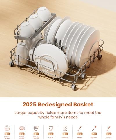 HAVA Countertop Dishwasher with Water Softener & Enhanced Energy Efficiency - Image 5