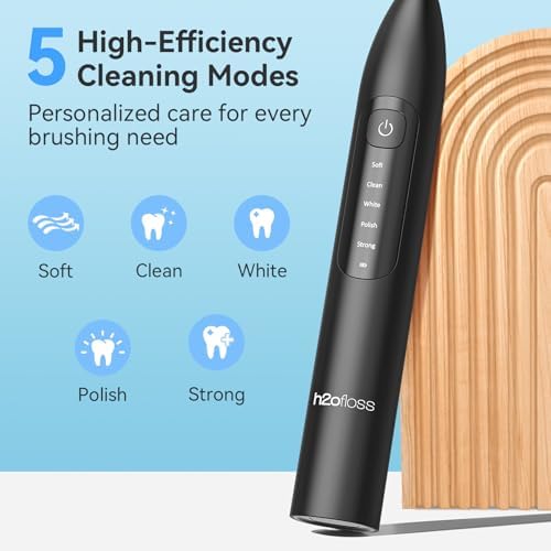 H2ofloss Water Flosser & Electric Toothbrush Combo, 2-in-1 Oral Clean Kit - Image 2