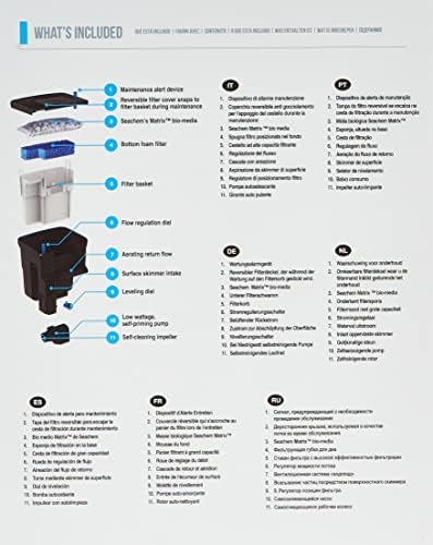 Seachem Tidal Filter, 35 gal. (135 L) NA 120 V, 60 Hz, US, 2P - Image 3