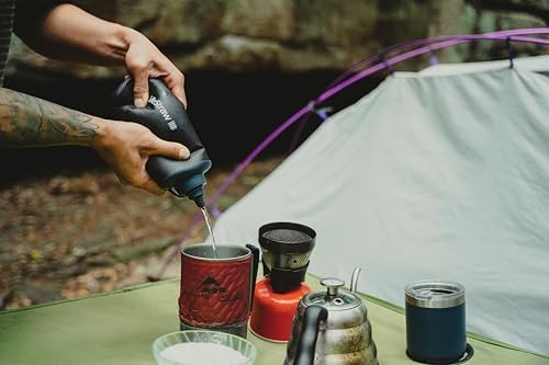 LifeStraw Peak Squeeze Filter Bottle, 650 ml, Dark Mountain Gray - Image 6