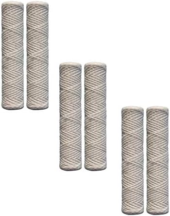 CFS 5 Micron String Wound Sediment Filter for W30W, 10 x 2.5, 6 Pack by CompleteFiltrationServices