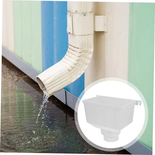 PVC Rain Gutter Downspout Diverter for Rain Barrel Water Collection - Image 5