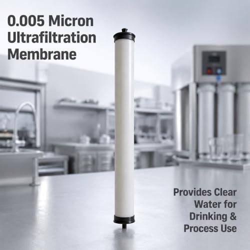 1 Pack 4040 PVC Ultrafiltration Membrane Filter, 0.005 Micron High Precision Membrane Cartridge for, Commercial and Industrial Water Filtration Systems - Image 7
