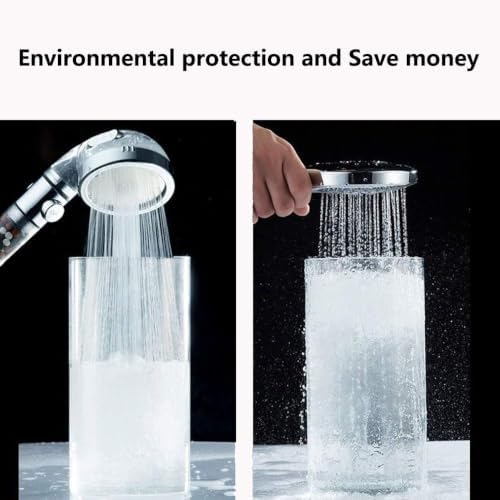 Nosame Shower Head with Hose Holder, Filter Filtration Saving with ON/Off - Image 5