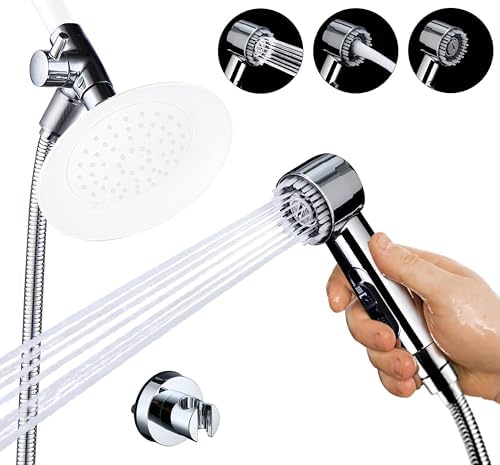 High Pressure3 Mode Dog Shower Attachment with ON/OFF Switch by V-Frankness