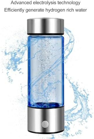 420ml Hydrogen Ionized Water Bottle, 800 to 1200PPB Level up Hydrogen Generator Bottle, Portable Water Ionizer Machine Generator Health Cup for Travel - Image 6