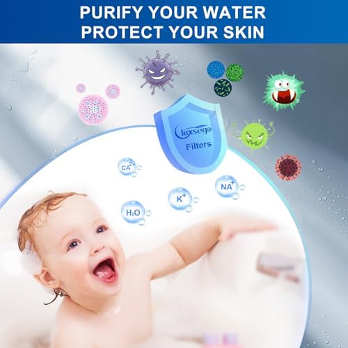 Shower Head Filters for High Pressure Shower Head, 6 PCS PP-Cotton Filter Cartridge for Hard Water Soften Hard Water, Handheld Shower Head Replacement Filters - Image 7